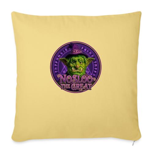 Nosloo the Great - Throw Pillow Cover 17.5” x 17.5”
