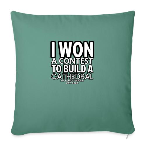 CONTEST WINNER 2 - Throw Pillow Cover 17.5” x 17.5”