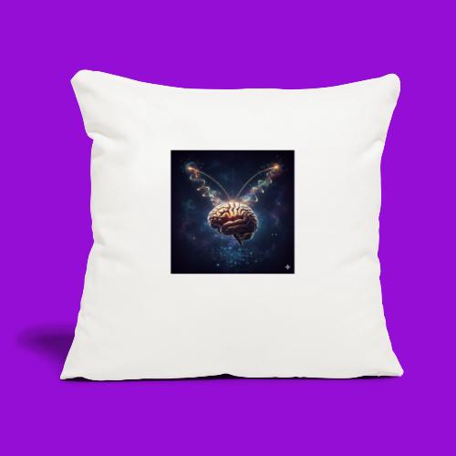 BrainTeas - Throw Pillow Cover 17.5” x 17.5”