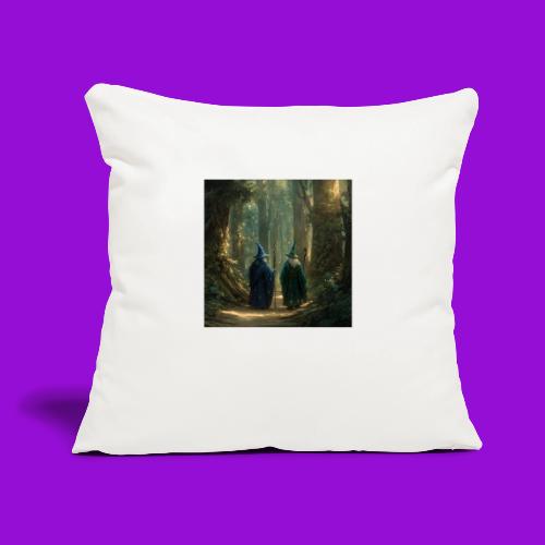 Wizards Walk - Throw Pillow Cover 17.5” x 17.5”
