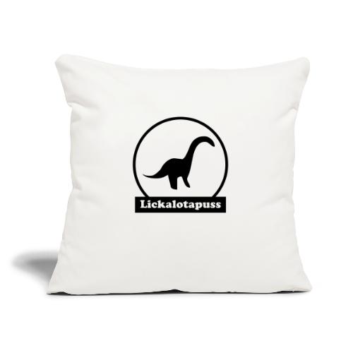 Lickalotapuss - Throw Pillow Cover 17.5” x 17.5”