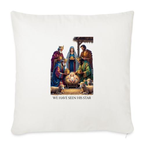 Three Wise Men T-Shirt - Throw Pillow Cover 17.5” x 17.5”
