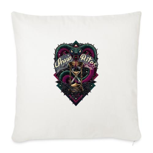 Love Bites (Literally) T-Shirt - Throw Pillow Cover 17.5” x 17.5”