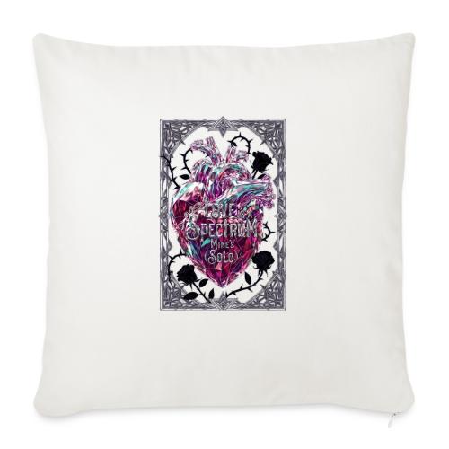 Love is a Spectrum (Mine's Solo) T-Shirt - Throw Pillow Cover 17.5” x 17.5”