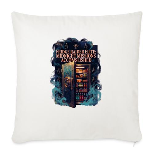 Fridge Raider Elite T Shirt - Throw Pillow Cover 17.5” x 17.5”