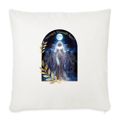 Women's Day Legacy T Shirt, Empowerment Gift 2026 - Throw Pillow Cover 17.5” x 17.5”