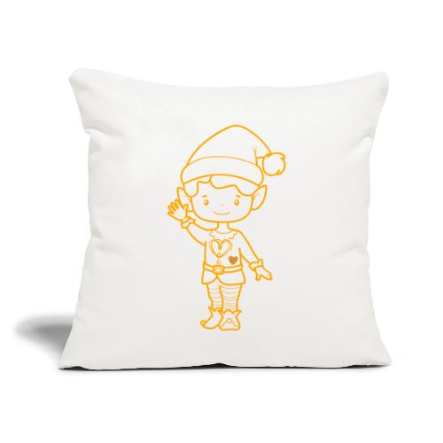 Magical Elf Amulets for Good Luck and Protection - Throw Pillow Cover 17.5” x 17.5”