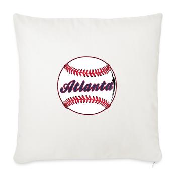 anta rave - Throw Pillow Cover 17.5” x 17.5” - natural white - Front