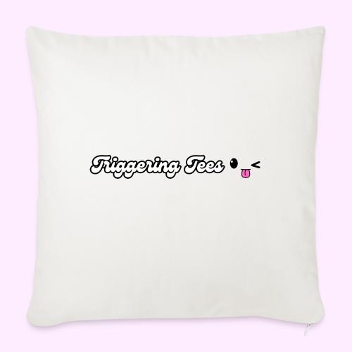 Branded - Throw Pillow Cover 17.5” x 17.5”
