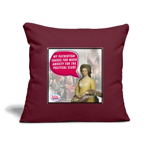 Elizabeth Powell Founders Design - Throw Pillow Cover 17.5” x 17.5”