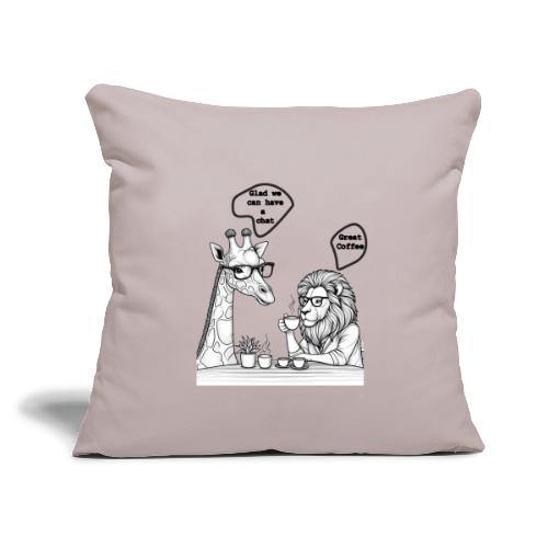 Good Talk - Throw Pillow Cover 17.5” x 17.5”