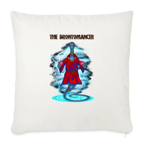 Brontomancer - Throw Pillow Cover 17.5” x 17.5”