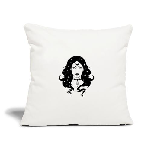 Mystical Soul - Throw Pillow Cover 17.5” x 17.5”