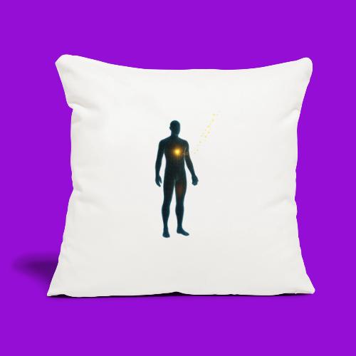 Glowing Chest Personl - Throw Pillow Cover 17.5” x 17.5”