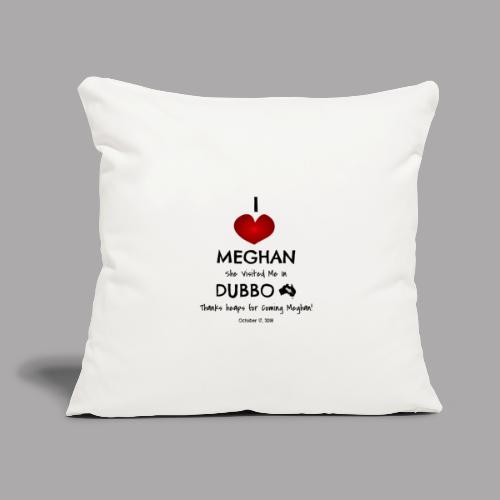 Prince Harry and Meghan Visit Dubbo - 17/10/2018 - Throw Pillow Cover 17.5” x 17.5”