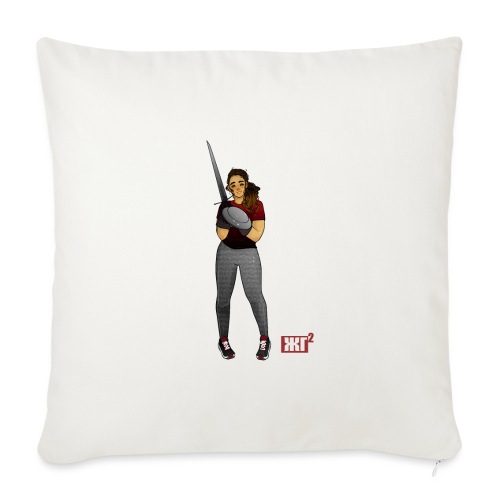Sword and Blucker - Throw Pillow Cover 17.5” x 17.5”