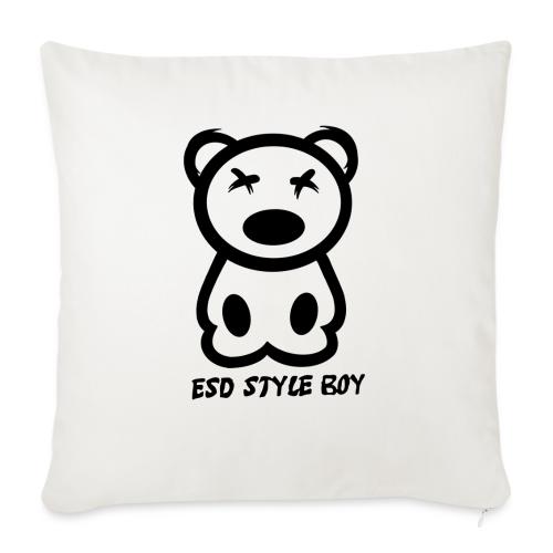 ESD style boy design - Throw Pillow Cover 17.5” x 17.5”