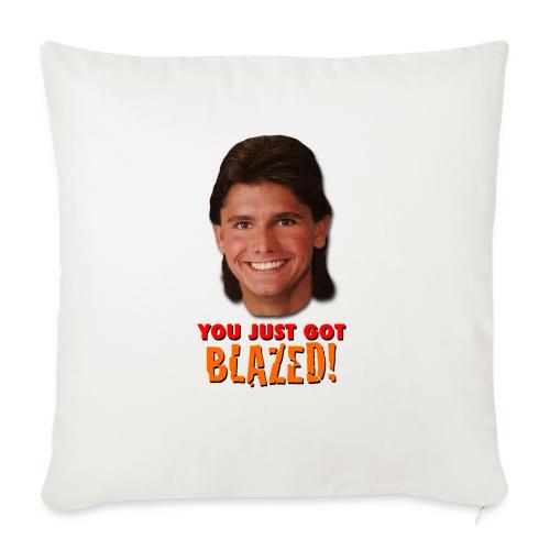 Average Homeboy Big Head T-Shirt - Throw Pillow Cover 17.5” x 17.5”
