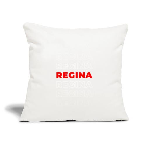Regina Radiance - Throw Pillow Cover 17.5” x 17.5”