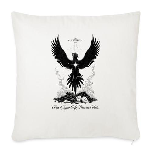 The Phoenix of Renewal T-Shirt - Throw Pillow Cover 17.5” x 17.5”