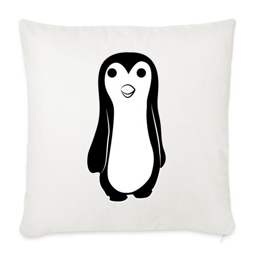 pengüin - Throw Pillow Cover 17.5” x 17.5”
