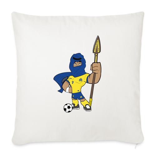 Al Nassr design - Throw Pillow Cover 17.5” x 17.5”