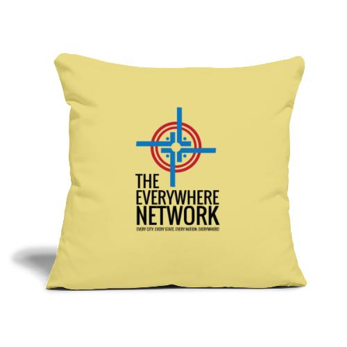 The Everywhere Network - Throw Pillow Cover 17.5” x 17.5”