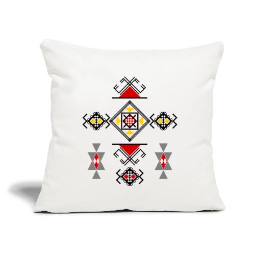 Amazigh Symbols - Throw Pillow Cover 17.5” x 17.5”