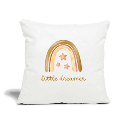 Little dreamer - Throw Pillow Cover 17.5” x 17.5”