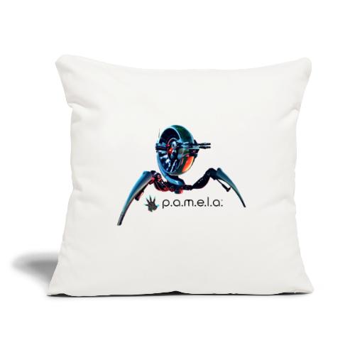 P.A.M.E.L.A. Turret - Throw Pillow Cover 17.5” x 17.5”