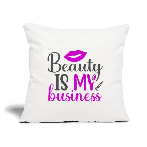 women beauty diva - Throw Pillow Cover 17.5” x 17.5”