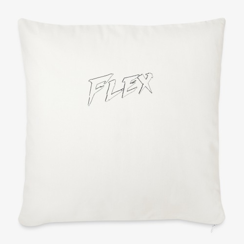 Team Flx Logo - Throw Pillow Cover 17.5” x 17.5”