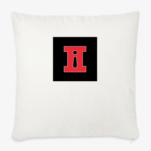 ii Black - Throw Pillow Cover 17.5” x 17.5”