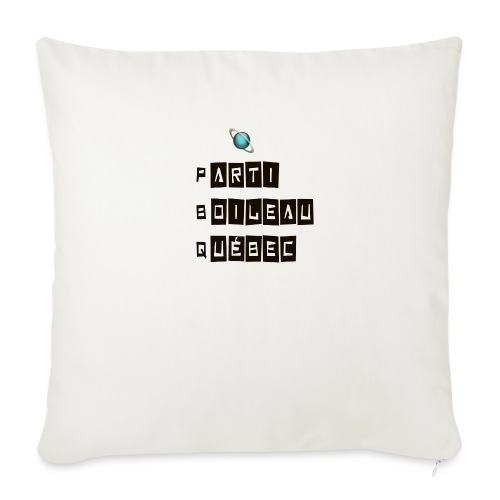 2 - Throw Pillow Cover 17.5” x 17.5”