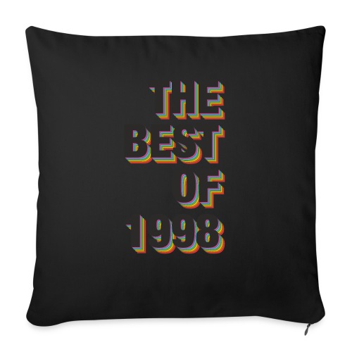 The Best Of 1998 - Throw Pillow Cover 17.5” x 17.5”