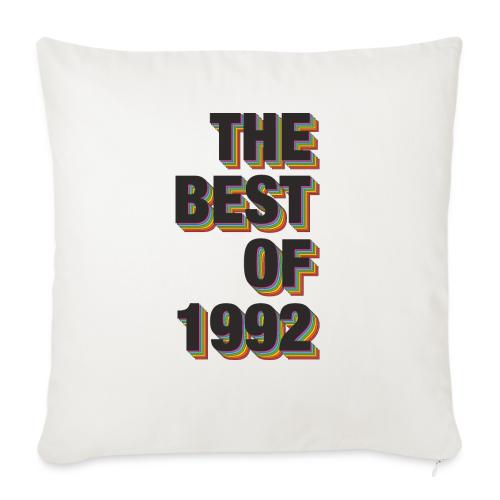 The Best Of 1992 - Throw Pillow Cover 17.5” x 17.5”