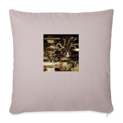 Mantis and the Prayer- Butterflies and Demons - Throw Pillow Cover 17.5” x 17.5”