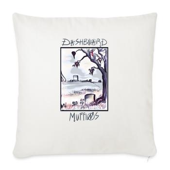 The Dream - Throw Pillow Cover 17.5” x 17.5” - natural white - Front
