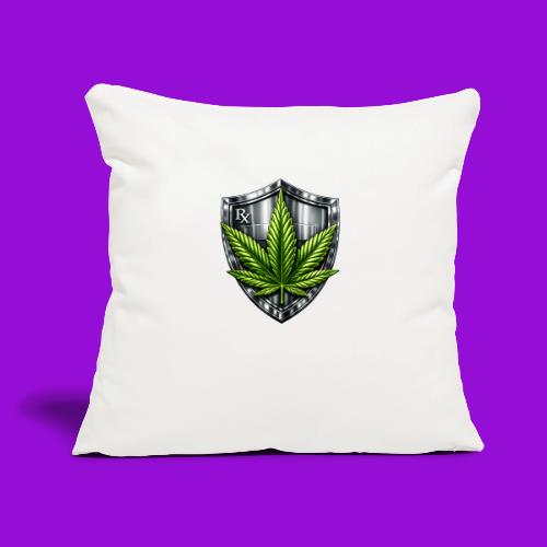 Medical Grade - Throw Pillow Cover 17.5” x 17.5”