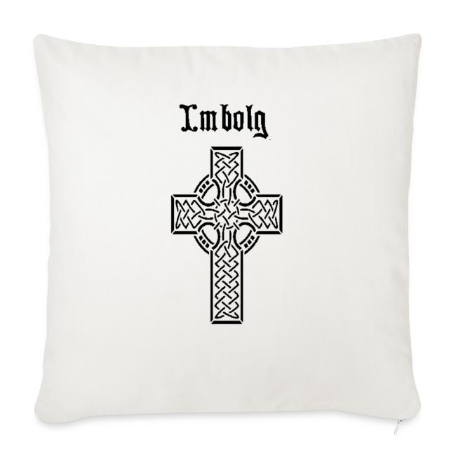 Imbolg Black Logo and Cross