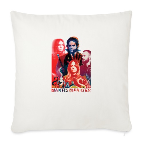 Mantis and the Prayer- Magick Image - Throw Pillow Cover 17.5” x 17.5”