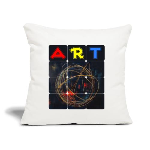 Echoes of Art - Throw Pillow Cover 17.5” x 17.5”