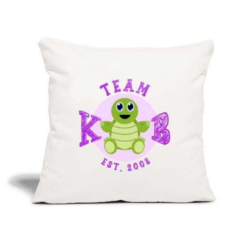 Team KB - Throw Pillow Cover 17.5” x 17.5”