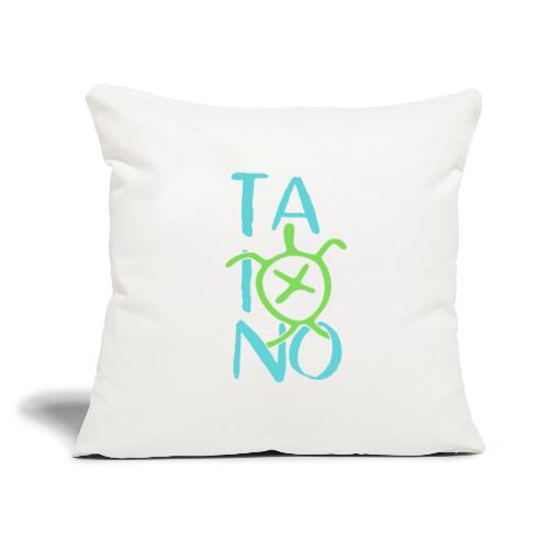 Taino Turtle - Throw Pillow Cover 17.5” x 17.5”