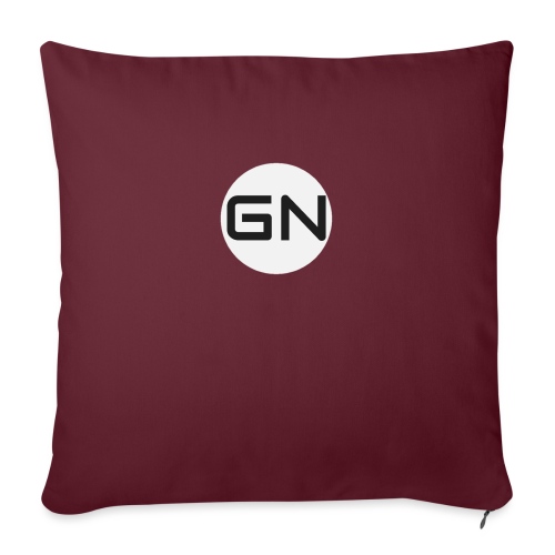 GN - Throw Pillow Cover 17.5” x 17.5”