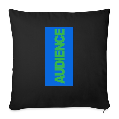 audiencegreen5 - Throw Pillow Cover 17.5” x 17.5”