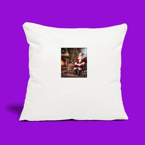 Santa Claus - Throw Pillow Cover 17.5” x 17.5”