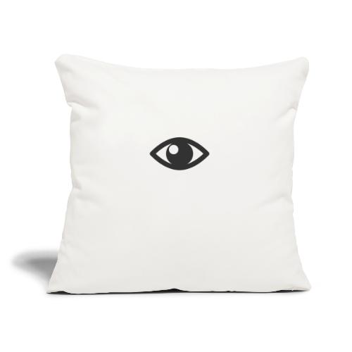 Eye - Throw Pillow Cover 17.5” x 17.5”