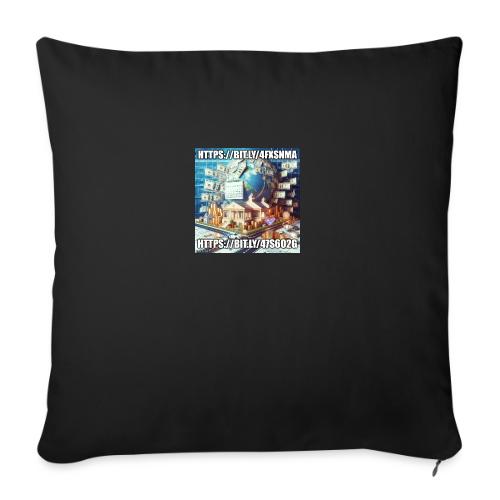 a34rfj - Throw Pillow Cover 17.5” x 17.5”
