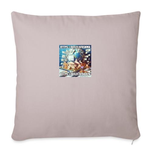a34rfj - Throw Pillow Cover 17.5” x 17.5”